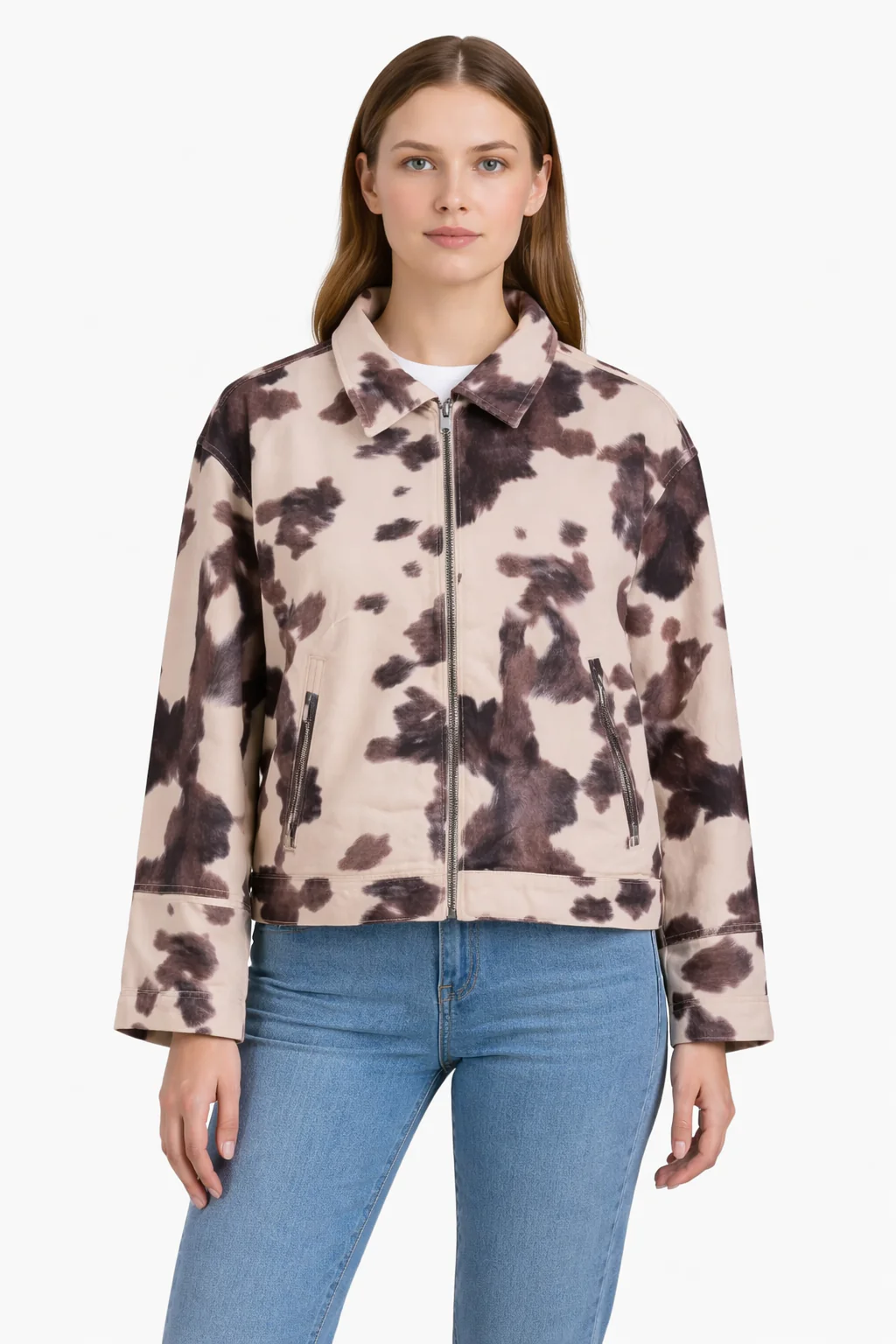 Women Multi Zip-Up Jacket