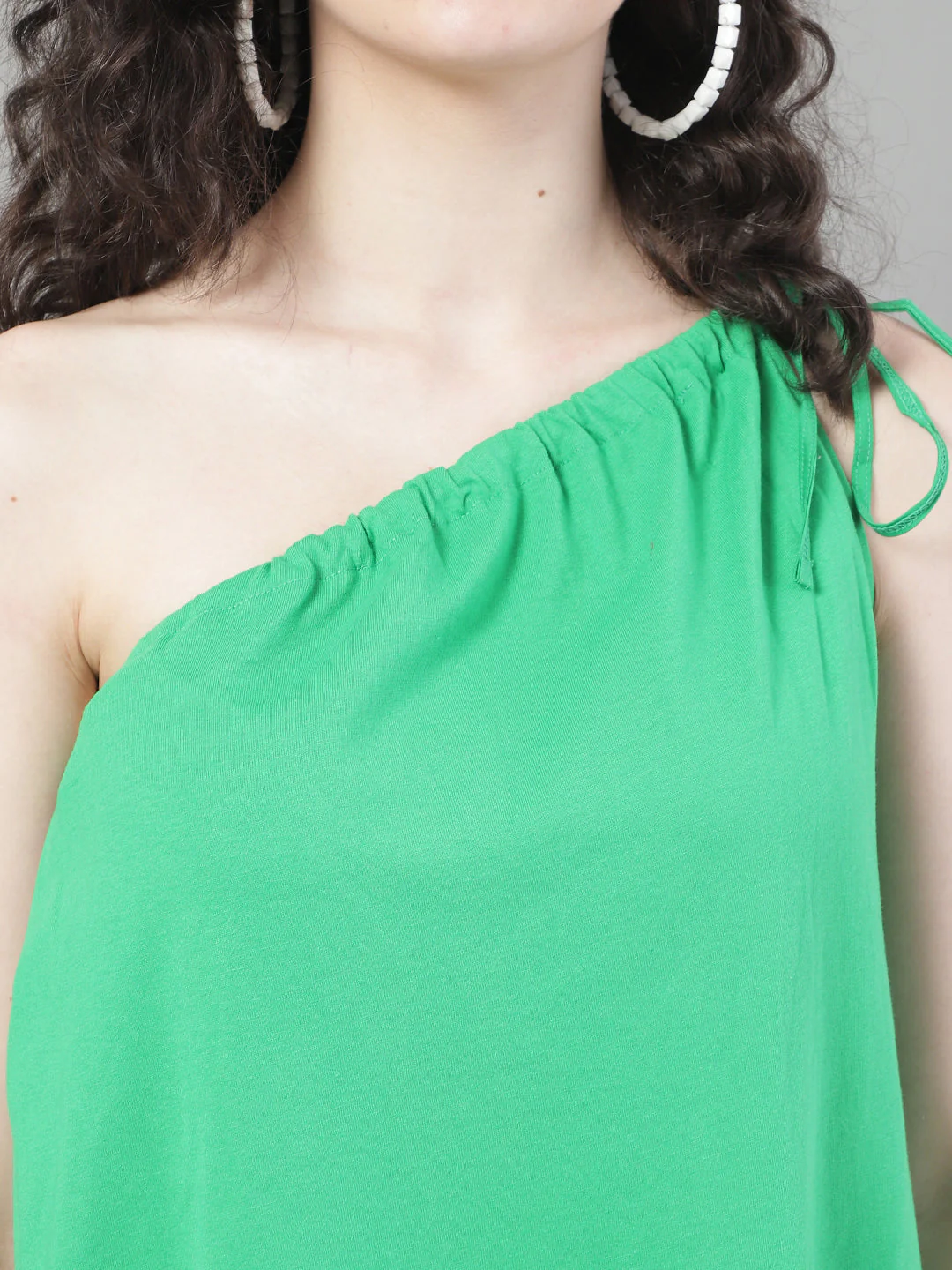 Women One Shoulder Dress - Image 5
