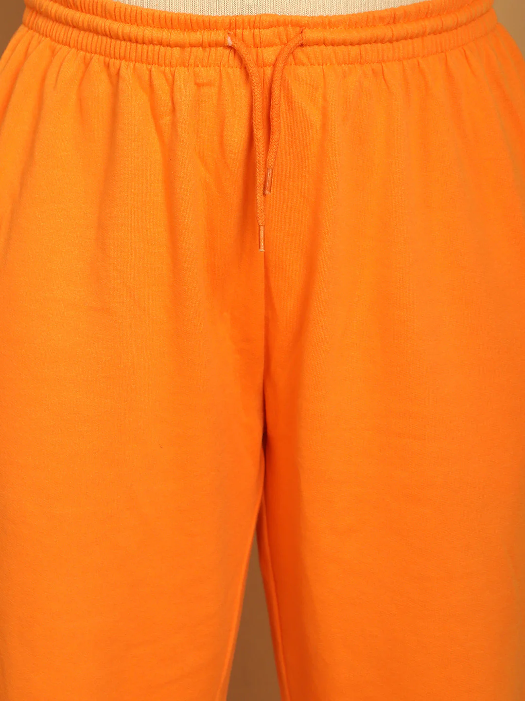 Women Orange Jogger Pants - Image 6