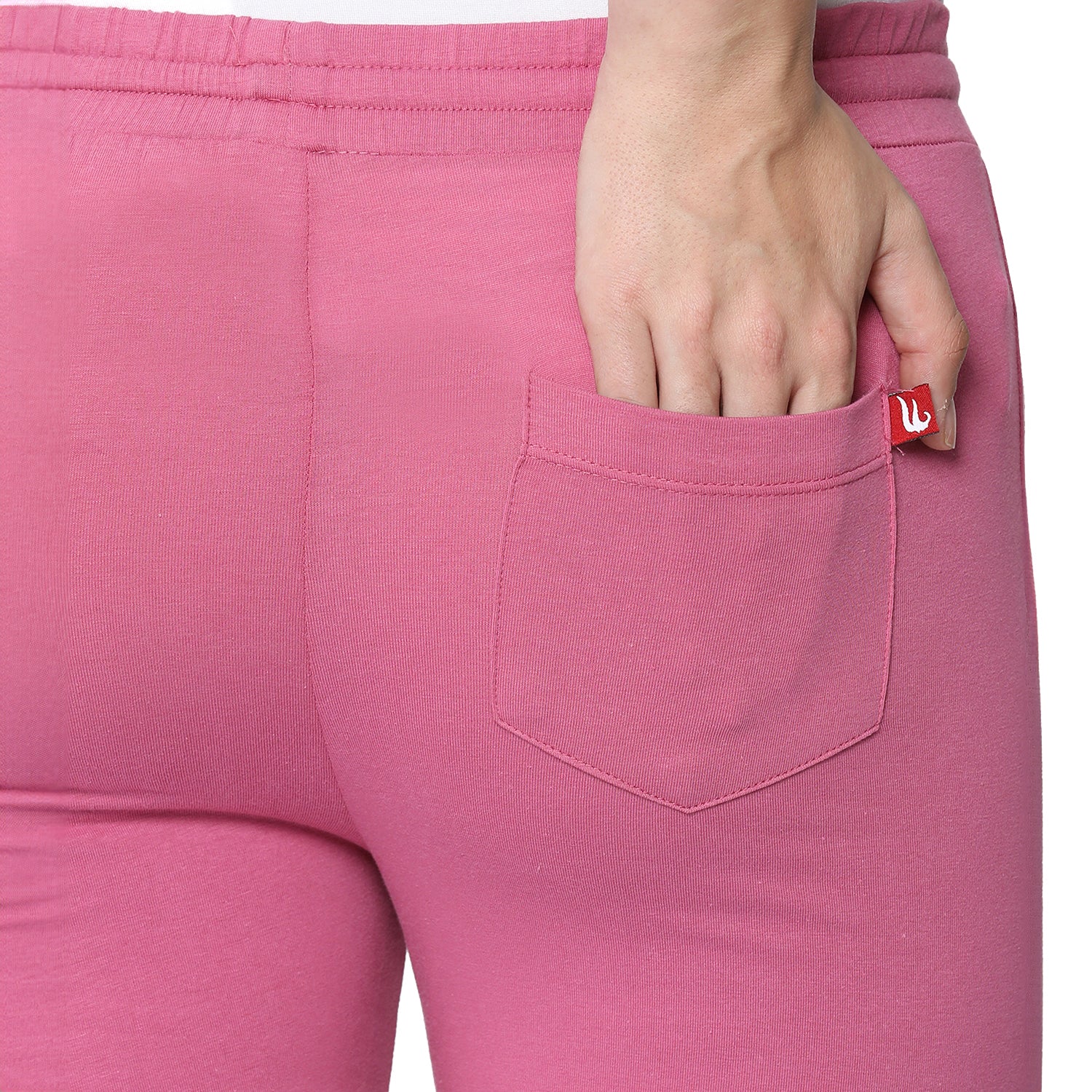 Women Pink Hot Shorts - Image 7