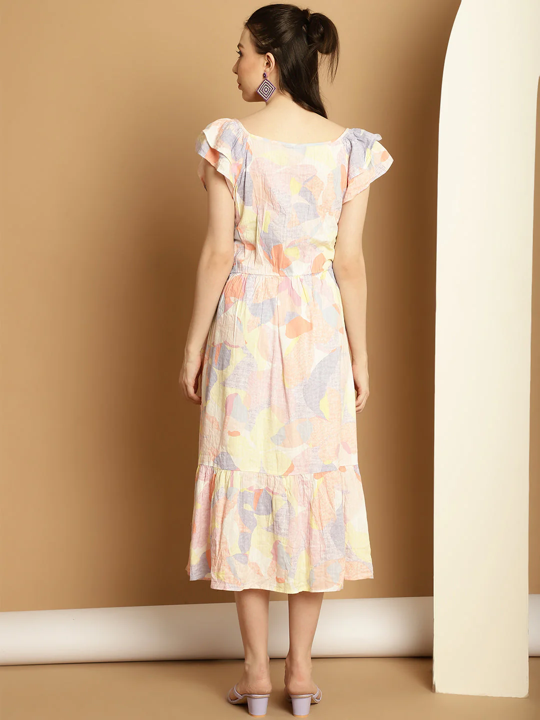 Women Printed Dress - Image 3