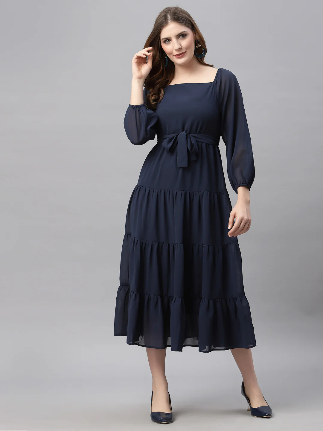 Women Solid Dress