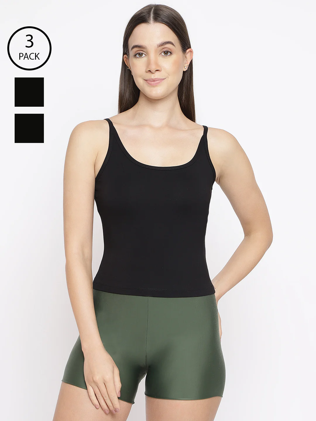 Women Timeless Style Camisole (Pack of 3)
